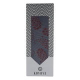 Kovove The Twining Paisley Blue Necktie For Men