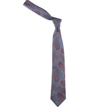 Kovove The Twining Paisley Blue Necktie For Men