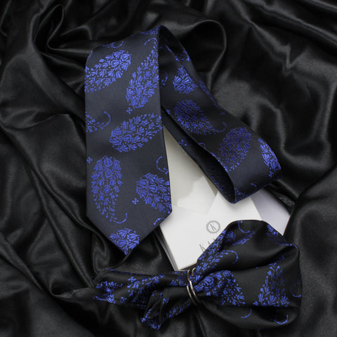Neck Tie and Pocket Square Set for Men