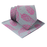 Neck Tie and Pocket Square Set for Men