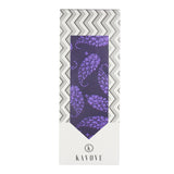 Kovove The Twining Paisley Purple Necktie