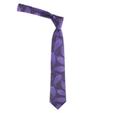 Kovove The Twining Paisley Purple Necktie