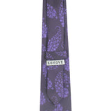 Kovove The Twining Paisley Purple Necktie