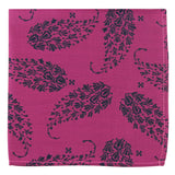 Kovove The Twining Paisley Pink Pocket Square