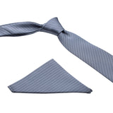 Neck Tie and Pocket Square Set for Men