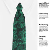 Kovove The Royal Paisley Green Necktie For Men