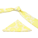 Neck Tie and Pocket Square Set for Men
