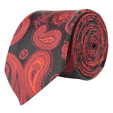 Kovove The Royal Paisley Maroon Necktie For Men