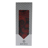 Kovove The Royal Paisley Maroon Necktie For Men