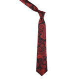 Kovove The Royal Paisley Maroon Necktie For Men
