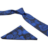 Neck Tie and Pocket Square Set for Men