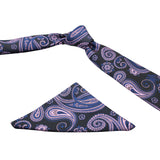 Neck Tie and Pocket Square Set for Men