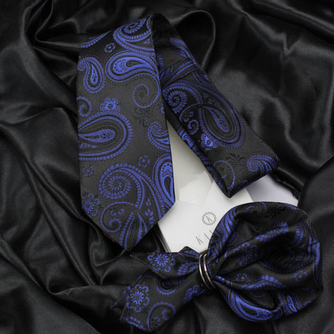 Neck Tie and Pocket Square Set for Men