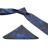 Neck Tie and Pocket Square Set for Men