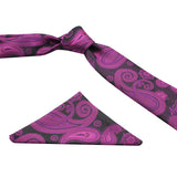 Neck Tie and Pocket Square Set for Men