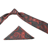 Neck Tie and Pocket Square Set for Men