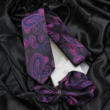 Neck Tie and Pocket Square Set for Men
