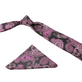 Neck Tie and Pocket Square Set for Men