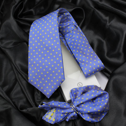 Neck Tie and Pocket Square Set for Men