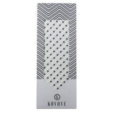 Kovove The Abstract Polka Fusion White Necktie For Men
