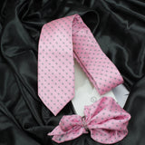 Neck Tie and Pocket Square Set for Men