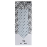Kovove The Abstract Polka Fusion Grey Necktie For Men