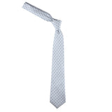 Kovove The Abstract Polka Fusion Grey Necktie For Men