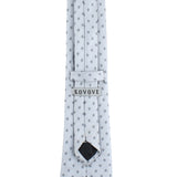 Kovove The Abstract Polka Fusion Grey Necktie For Men