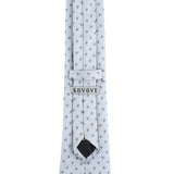 Kovove The Abstract Polka Fusion Grey Necktie For Men