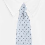 Kovove The Abstract Polka Fusion Grey Necktie For Men