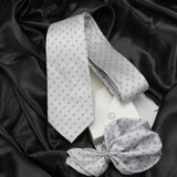 Neck Tie and Pocket Square Set for Men