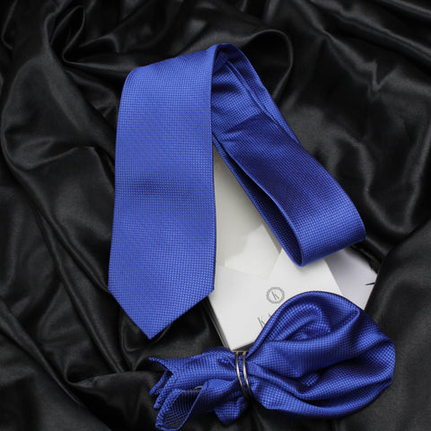 Neck Tie and Pocket Square Set for Men