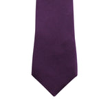 Kovove The Elegant Self Checkered Purple Necktie For Men