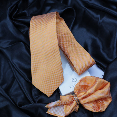 Neck Tie and Pocket Square Set for Men