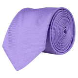 Kovove The Elegant Self Checkered Lavender Necktie For Men