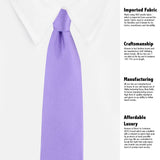 Kovove The Elegant Self Checkered Lavender Necktie For Men