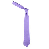 Kovove The Elegant Self Checkered Lavender Necktie For Men
