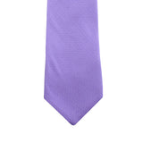 Kovove The Elegant Self Checkered Lavender Necktie For Men