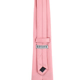 Kovove The Elegant Self Striped Pink Necktie For Men