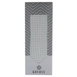 Kovove The Abstract Dash Line White Necktie For Men