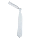 Kovove The Abstract Dash Line White Necktie For Men