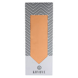Kovove The Self Dash Line Orange Necktie For Men