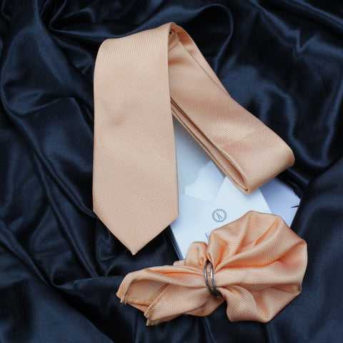 Neck Tie and Pocket Square Set for Men