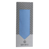 Kovove The Self Dash Line Blue Necktie For Men