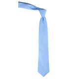 Kovove The Self Dash Line Blue Necktie For Men