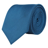 Kovove The Twining Dash Blue Necktie For Men