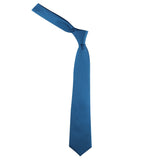 Kovove The Twining Dash Blue Necktie For Men