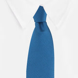 Kovove The Twining Dash Blue Necktie For Men