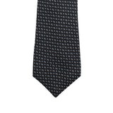 Kovove The Artistry Abstract Black Necktie For Men