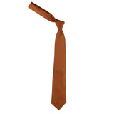 Kovove The Phoenix Striped Brown Necktie For Men